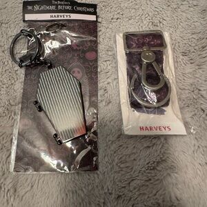 Harveys Nightmare Before Christmas Coffin Keychain
